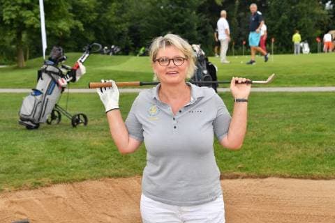 Andrea Spatzek 31. Kaisercup 2018 Golfen Golfanlange Pinning Porsche Golf Course Charity Golftunier zu gunsten der Franz Beckenbauer Stiftung Bad Griesbach 21. Juli 2018
