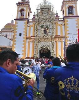 People participate in the events paying tribute to Mary Magdalene in Xico, Veracruz state, Mexico, 21 July 2018. Celebrations to Mary Magdalene are traditional in this town, included by the Mexican Government in the Magic Places List. Mary Magdalene Festivites in Xico, Mexico !ACHTUNG: NUR REDAKTIONELLE NUTZUNG!  Copyright: xMiguelxVictoriax MEX10 20180721-636678068335456363