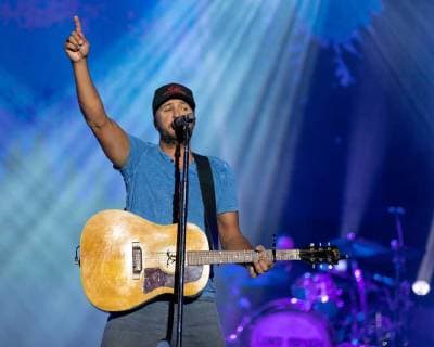 July 22, 2018 - Twin Lakes, Wisconsin, U.S - LUKE BRYAN during the Country Thunder Music Festival in Twin Lakes, Illinois Twin Lakes U.S. - ZUMAs135 20180722_zap_s135_043 Copyright: xDanielxDeSloverx