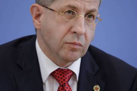 Hans-Georg Maaßen, Präsident des Bundesamtes für Verfassungsschutz (BfV), Deutschland, Berlin, Bundespressekonferenz, Thema: Vorstellung des Verfassungsschutzberichtes 2017, 24.07.2018 *** Hans Georg Maaßen President of the Federal Office for the Protection of the Constitution BfV Deutschland Berlin Federal Press Conference Topic Presentation of the Conservation Report 2017 24 07 2018