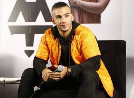 Entertainment Bilder des Tages Manuel Turizo Pressetermin in Mexiko-Stadt July 24, 2018 - EUM20180724ESP05.JPG.CIUDAD DE MEXICO Music Musica-Julian-Turizo.- El cantante colombiano Manuel Turizo durante una conferencia de prensa en la que recibe doble Platino por las canciones Esperandote y Una lady como tu , el martes 24 de julio de 2018. Foto: Agencia EL UNIVERSAL Agustin Salinas EVZ  - ZUMAu78_ 20180724_zaf_u78_015 Copyright: xAgustinxSalinasx