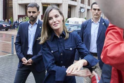 26-07-2018 Madrid Queen Letizia during a lecture as part of the summer courses of the Princess of Asturias International Music School in Oviedo. No Spain  Copyright: xPPE xTHORTONx