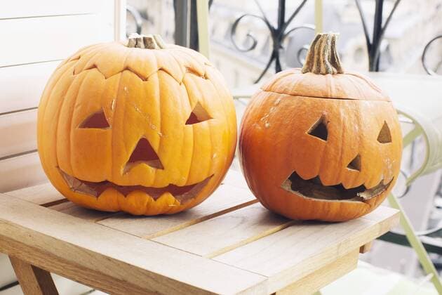 Jack o lanterns  Copyright: Anne-SophiexBost B09318532