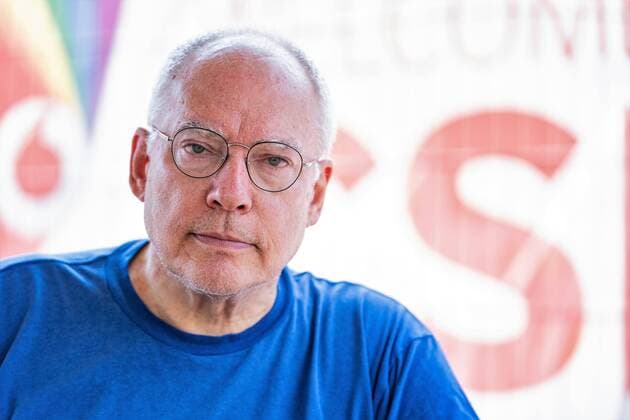 Porträt Portrait Rosa von Praunheim im Backstage Bereich an der Bühne am Brandenburger Tor;40. CSD Berlin 2018 Pride Christopher Street Day Parade Umzug Start am Kurfürstendamm,