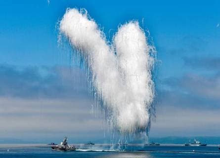 News Themen der Woche KW30 News-Bilder des Tages VLADIVOSTOK, RUSSIA â€“ JULY 29, 2018: A naval parade marking Russian Navy Day. Yuri Smityuk TASS  TS08B27F