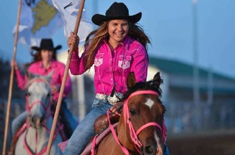 July 29, 2018 - Bonnyville, Alberta, Canada - The second day of Bonnyville Pro Rodeo..On Saturday, July 28, 2018, in Bonnyville, Alberta, Canada. Bonnyville Canada  - ZUMAn230 20180729_zaa_n230_072 Copyright: xArturxWidakx