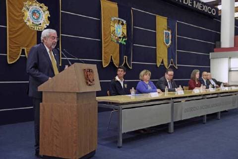 July 30, 2018 - EUM20180730NAC02.JPG .CIUDAD DE MEXICO. AniversaryMovimiento estudiantil.- Enrique Graue Wiechers (izq.), rector de la Universidad Nacional Autonoma de Mexico (UNAM), encabeza ceremonia por el 50 aniversario del movimiento estudiantil de 1968, este 30 de julio de 2018. Foto: Agencia EL UNIVERSALGerman EspinosaEELG Copyright: xElxUniversalx