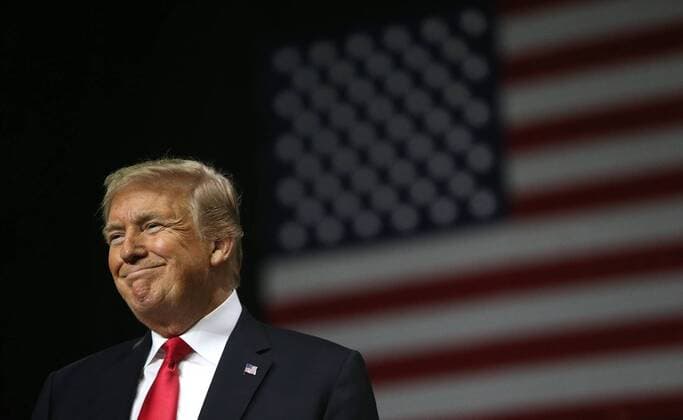 News Themen der Woche News Bilder des Tages July 31, 2018 - Tampa, Florida, U.S. - JAMES BORCHUCK Times.Donald Trump takes the stage during a MAGA rally at the Florida State Fairgrounds Tuesday, July 31, 2018. Tampa U.S. - ZUMAs70_ 20180731_zan_s70_135 Copyright: xJamesxBorchuckx