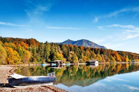 An image of the Walchensee in Bavaria Germany McPGAN