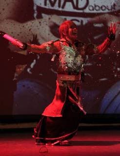 Francisco Melesio poses with his costume during the National Cosplay Contest (CNC), a disputed championship in which fifteen players selected from different parts of the country will put try their costumes, and their love, for this subculture of Japanese origin, in Mexico City, Mexico, on 5 August 2018. The cosplay , passage to an alternate reality full of talent in Mexico !ACHTUNG: NUR REDAKTIONELLE NUTZUNG!  Copyright: xMarioxGuzmánx MEX20 20180806-636691195932046062