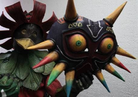 Jesus Espinosa poses with his Skull Kid costume during the National Cosplay Contest (CNC), a disputed championship in which fifteen players selected from different parts of the country will put try their costumes, and their love, for this subculture of Japanese origin, in Mexico City, Mexico, on 5 August 2018. The cosplay , passage to an alternate reality full of talent in Mexico !ACHTUNG: NUR REDAKTIONELLE NUTZUNG!  Copyright: xMarioxGuzmánx MEX20 20180806-636691203891902763