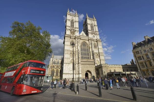 Westminster Abbey, London, England, Grossbritannien