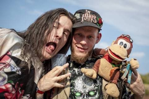 The heavy metal festival Brutal Assault in the fort Josefov in Jaromer, Nachod district, Czech Republic, starts on Wednesday, August 8, 2018. About hundred thirty bands will perform during four days of the festival. (CTKxPhoto DavidxTanecek) CTKPhotoP201808080859501  TAD 006