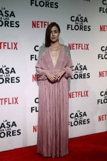 Mexican actress Cecilia Suarez poses during the red carpet of the presentation of the new Netflix series La Casa de las Flores (The House of the flowers), in Mexico City, Mexico, 08 August 2018. The premier of the Mexican production, created by director Manolo Caro and which addresses topics such as homosexuality and the recreational use of marijuana, will be on 10 August on the Netflix platform. Red carpet of the Netflix Mexican series La Casa de las Flores !ACHTUNG: NUR REDAKTIONELLE NUTZUNG!  Copyright: xJosexMendezx CMX01 20180809-636693933173487440