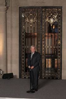 Mexican President-elect Andres Manuel Lopez Obrador speaks during a press conference at the National Palace, in Mexico City, Mexico, 09 August 2018. Lopez Obrador informed that he agreed with current President Enrique Pena Nieto to promote constitutional reforms in peace and justice to buy time before taking office on 1 December 2018. Lopez Obrador agrees with Pena Nieto to carry out reforms in the area of security !ACHTUNG: NUR REDAKTIONELLE NUTZUNG!  Copyright: xMarioxGuzmánx MEX065 20180810-636694743695477181