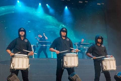 August 10, 2018 - San Francisco, California, U.S - HARRISON MILLS and CLAYTON KNIGHT of Odesza during Outside Lands Music Festival at Golden Gate Park in San Francisco, California San Francisco U.S. - ZUMAs135 20180810_zap_s135_100 Copyright: xDanielxDeSloverx