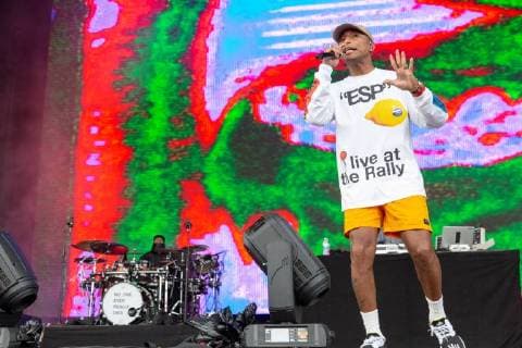 August 10, 2018 - San Francisco, California, U.S - PHARRELL WILLIAMS of N.E.R.D. during Outside Lands Music Festival at Golden Gate Park in San Francisco, California San Francisco U.S. - ZUMAs135 20180810_zap_s135_090 Copyright: xDanielxDeSloverx