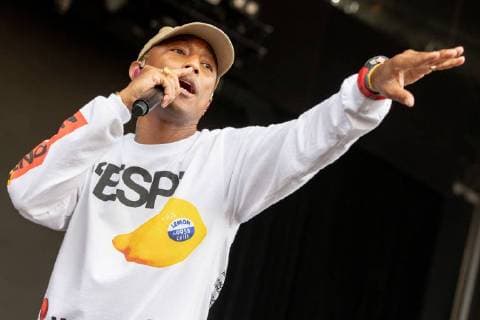 August 10, 2018 - San Francisco, California, U.S - PHARRELL WILLIAMS of N.E.R.D. during Outside Lands Music Festival at Golden Gate Park in San Francisco, California San Francisco U.S. - ZUMAs135 20180810_zap_s135_033 Copyright: xDanielxDeSloverx