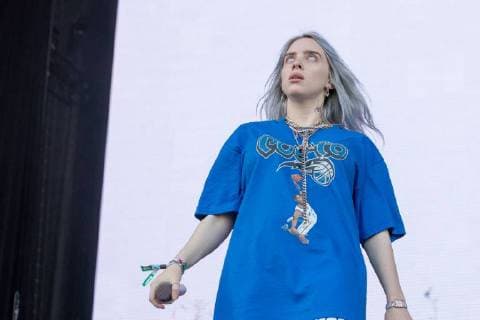 August 10, 2018 - San Francisco, California, U.S - BILLIE EILISH during Outside Lands Music Festival at Golden Gate Park in San Francisco, California San Francisco U.S. - ZUMAs135 20180810_zap_s135_016 Copyright: xDanielxDeSloverx