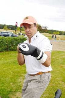 Leipzig 11.Charity Golfturnier Leipzig Jan Josef Liefers als Boxer Copyright: xEIBNER RZYx EP_RZY