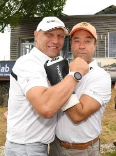 Leipzig 11.Charity Golfturnier Leipzig Axel Schulz und Jan Josef Liefers Copyright: xEIBNER RZYx EP_RZY
