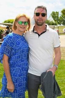 Leipzig 11.Charity Golfturnier Leipzig Ex-Nationalspieler Steffen Freund und Ehefrau Ilka Copyright: xEIBNER RZYx EP_RZY
