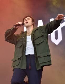 SAN FRANCISCO, CA - AUGUST 10: Lauv aka Ari Staprans Leff performs during the 2018 Outside Lands Musis and Arts Festival in Golden Gate Park on August 10, 2018 in San Francisco, California. Copyright: ximageSPACE MediaPunchx