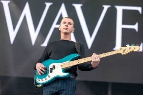 August 11, 2018 - San Francisco, California, U.S - CHARLIE WOOD of Pale Waves during Outside Lands Music Festival at Golden Gate Park in San Francisco, California San Francisco U.S. - ZUMAs135 20180811_zap_s135_017 Copyright: xDanielxDeSloverx