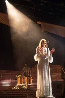August 11, 2018 - San Francisco, California, U.S - FLORENCE WELCH of Florence and the Machine during Outside Lands Music Festival at Golden Gate Park in San Francisco, California San Francisco U.S. - ZUMAs135 20180811_zap_s135_057 Copyright: xDanielxDeSloverx