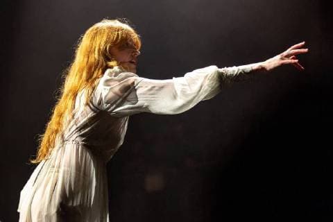 August 11, 2018 - San Francisco, California, U.S - FLORENCE WELCH of Florence and the Machine during Outside Lands Music Festival at Golden Gate Park in San Francisco, California San Francisco U.S. - ZUMAs135 20180811_zap_s135_088 Copyright: xDanielxDeSloverx