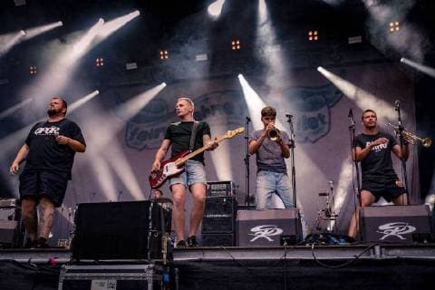 Feine Sahne Fischfilet, Taubertal Festival, Rothenburg ob der Tauber, 10.08.2018 Bild: Feine Sahne Fischfilet Copyright: HMBxMedia xMarkusxKöller