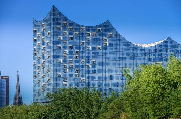 Elbphilharmonie, Platz der Deutschen Einheit, Hafencity, Hamburg, Deutschland