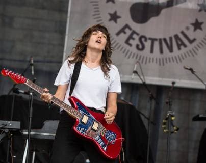 July 28, 2018 - Courtney Barnett at Newport Folk Festival, Newport, United States - 28 July 2018  - ZUMAr152 20180728_zaa_r152_277 Copyright: xWillxOliverx xRmvx