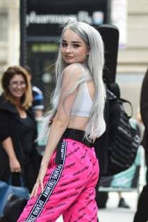 August 16, 2018 - New York, NY, USA - August 16, 2018 New York City..Kim Petras at Build Speaker Series on August 16, 2018 in New York City. New York USA  - ZUMAny1_ 20180816_zaf_ny1_049 Copyright: xKristinxCallahanx
