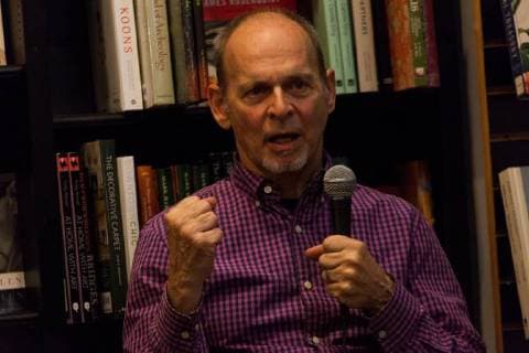August 16, 2018 - Los Angeles, California, U.S - Wayne Kramer discusses The Hard Stuff at The Book Soup Los Angeles U.S - ZUMAd202 20180816_zap_d202_006 Copyright: xBarbaraxDouxx
