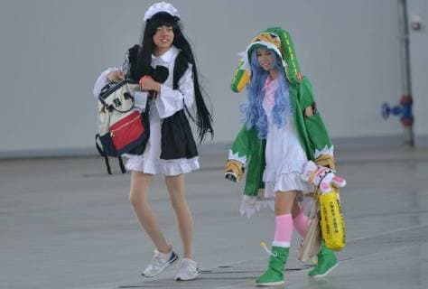 Cosplayers at SKY International Animation and Music Festival Cosplayers can be seen at SKY International Animation and Music Festival in Shenyang, northeast China s Liaoning Province. Shenyang, CHINA-Cosplayers can be seen at SKY International Animation and Music Festival in Shenyang, northeast China s Liaoning Province. (EDITORIAL USE ONLY. CHINA OUT) Shenyang Shenyang China  YanxBo
