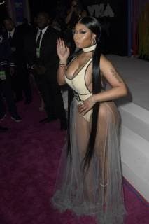NEW YORK, NY - AUGUST 20: Nicki Minaj arriving at the 2018 MTV Video Music Awards at Radio City Music Hall in New York City on August 20, 2018. Copyright: ximageSPACEx