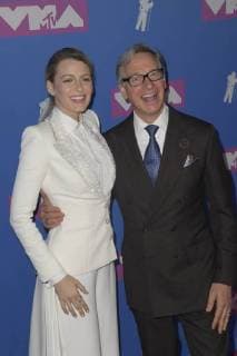 NEW YORK, NY - AUGUST 20: Blake Lively and Paul Feig arriving at the 2018 MTV Video Music Awards at Radio City Music Hall in New York City on August 20, 2018. Copyright: ximageSPACEx