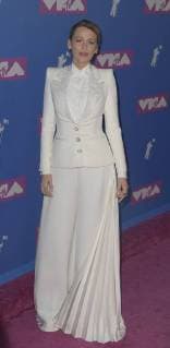 NEW YORK, NY - AUGUST 20: Blake Lively arriving at the 2018 MTV Video Music Awards at Radio City Music Hall in New York City on August 20, 2018. Copyright: ximageSPACEx