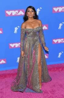 Ashanti arriving at the MTV Video Music Awards in New York City - Aug 20, 2018 - MTV Video Music Awards 2018, New York City New York United States Radio City Music Hall  Copyright: xOConnorx h_00537613