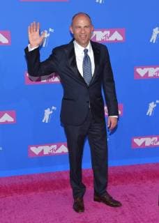 Michael Avenatti arriving at the MTV Video Music Awards in New York City - Aug 20, 2018 - 2018 MTV Video Music Awards, New York City New York United States Radio City Music Hall  Copyright: xOConnorx h_00537678