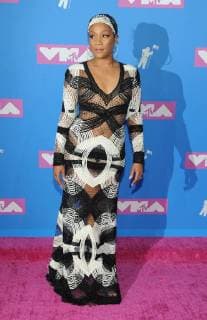 NEW YORK, NY - August 20: Tiffany Haddish attends the 2018 MTV Video Music Awards at Radio City Music Hall on August 20, 2018 in New York City. Photo Copyright: xJohnxPalmerx