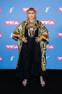 August 20, 2018 - New York, NY, U.S. - 20 August 2018 - New York, New York - Madonna. 2018 MTV Video Music Awards at Radio City Music Hall. Photo Credit: Mario Santoro AdMedia New York U.S. - ZUMAa123 20180820_zaa_a123_213 Copyright: xMarioxSantoroAdmediax