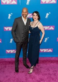 August 20, 2018 - New York, NY, U.S. - 20 August 2018 - New York, New York - Keegan-Michael Key, Elise Pugliese. 2018 MTV Video Music Awards at Radio City Music Hall. Photo Credit: Mario Santoro AdMedia New York U.S. - ZUMAa123 20180820_zaa_a123_278 Copyright: xMarioxSantoroAdmediax