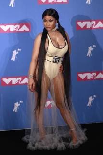 NEW YORK, NY - AUGUST 20: Nicki Minaj in the press room at the 2018 MTV Video Music Awards at Radio City Music Hall in New York City on August 20, 2018. Copyright: xDiegoxCorredorx