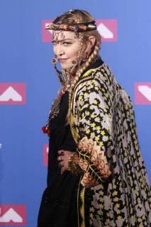 NEW YORK, NY - AUGUST 20: Madonna in the press room at the 2018 MTV Video Music Awards at Radio City Music Hall in New York City on August 20, 2018. Copyright: xDiegoxCorredorx