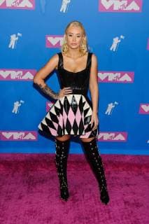 August 20, 2018 - New York, NY, U.S. - 20 August 2018 - New York, New York - Iggy Azalea. 2018 MTV Video Music Awards at Radio City Music Hall. Photo Credit: Mario Santoro AdMedia New York U.S. - ZUMAa123 20180820_zaa_a123_158 Copyright: xMarioxSantoroAdmediax