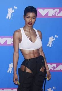 NEW YORK, NY - AUGUST 20: Teyana Taylor arriving at the 2018 MTV Video Music Awards at Radio City Music Hall in New York City on August 20, 2018. Copyright: xDiegoxCorredorx
