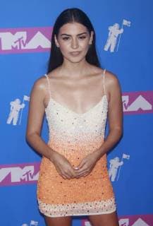 NEW YORK, NY - AUGUST 20: Jessica Andrea arriving at the 2018 MTV Video Music Awards at Radio City Music Hall in New York City on August 20, 2018. Copyright: xDiegoxCorredorx