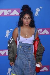NEW YORK, NY - AUGUST 20: Jessie Reyez arriving at the 2018 MTV Video Music Awards at Radio City Music Hall in New York City on August 20, 2018. Copyright: xDiegoxCorredorx